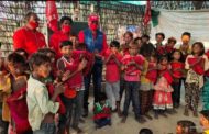 Distribution of BedSheet & Blankets by the hands of Com. Venu P Nair, GS CR/KR in a village near Bhusawal on 02/11/2020