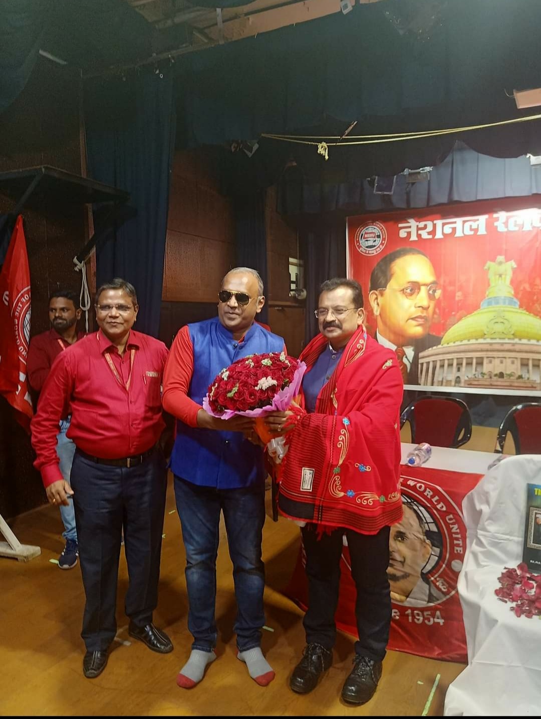 CONSTITUTION DAY CELEBRATED BY NRMU (CR/KR) AT MUMBAI CSMT AUDITORIUM ON 26/11/2021