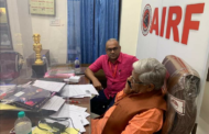 GS/NRMU(CR/KR) COM. VENU P. NAIR MEET GS/AIRF COM. SHIV GOPAL MISHRAJI ON 16.11.2021 AT AIRF/HQ OFFICE