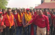 GS NRMU (CR/KR) COM. VENU P NAIR VISIT TO NGP DIVISION AND TGCM OF NGP LTRS/ NGP ADMINISTRATION / AJNI BRANCHES WAS HELD ON 23/03/2022.