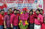 GS NRMU(CR/KR) COM VENU P NAIR TOURED OF SOLAPUR DIVISION  ON 24/03/2022 (C.RLY E C C SOCIETY'S CASH AWARD FUNCTION AND ACTIVIST MEMBERS MEETING OF SUR DIV.)