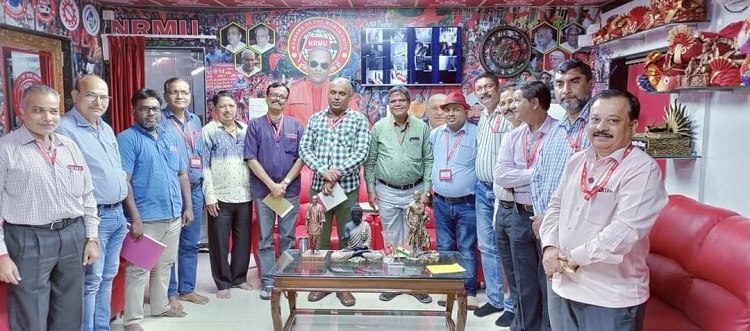 NRMU (CR/KR) SCM HELD ON 06.04.2022 AT UNION HQ OFFICE MATUNGA