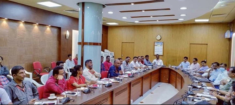 DRM PNM MAIN SESSION WITH NRMU (CR/KR) HELD ON 19.04.2022