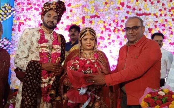 GS COM.VENU P. NAIR ATTENDED THE MARRIAGE OF DAUGHTER OF COM. GOPAL KUMAR RAIKWAR, DIRECTOR CRECCS/JHS