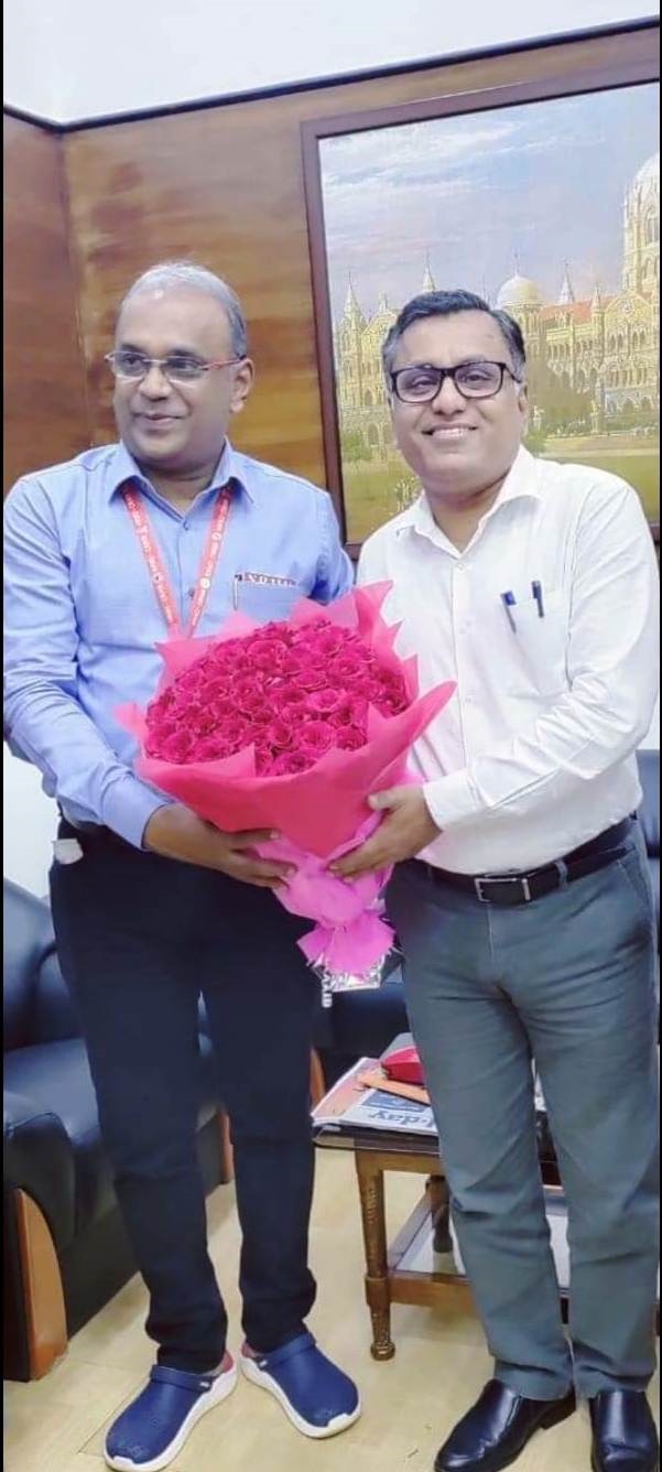 GS NRMU (CR/KR) COM. VENU P. NAIR MET NEW SDGM/CR ON 29/07/2022