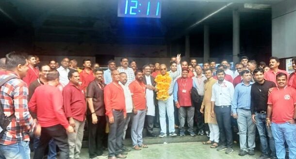 GS COM. VENU P. NAIR ATTENDED THE RETIREMENT FUNCTION OF COM. VISHWAS KUMBHAR, EX SECRETARY LONAVALA BRANCH AND VISIT TO FEW PLACES NEARBY LONAVALA ON 22/08/2022 .