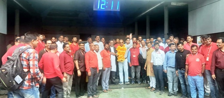 GS COM. VENU P. NAIR ATTENDED THE RETIREMENT FUNCTION OF COM. VISHWAS KUMBHAR, EX SECRETARY LONAVALA BRANCH AND VISIT TO FEW PLACES NEARBY LONAVALA ON 22/08/2022 .