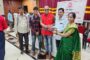 ON 02.09.2022 C.RLY. HOCKEY PLAYERS WHO PLAYED FOR THE NATION IN OLYMPIC AND RECENTLY HELD CWG GAMES VISITED NRMU (CR/KR) UNION HQ OFFICE AT MATUNGA AND HONOURED GS COM. VENU P. NAIR
