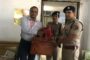 GS MET SHRI VIKAR KUMAR LOCO PILOT/WD OF SUR DIVISION AT HOSPITAL IN SOLAPUR TO ENQUIRE ABOUT HIS HEALTH AND TO PROVIDE  ANY HELP REQUIRED FROM UNION SIDE.
