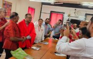IMPORTANT MEETING OF ALL OFFICE BEARERS OF NRMU (CR) HELD ON 22.08.2023 AT UNION HQ OFFICE MTN. IN THE AUGUST PRESENCE OF GS COM. VENU P. NAIR