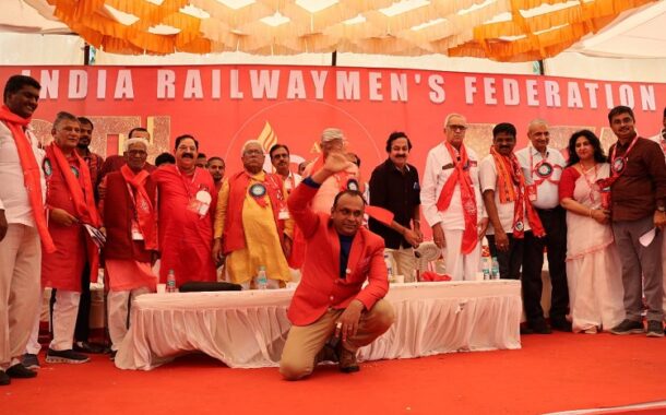 AIRF 99TH AGM (WCM AND DELEGATE SESSION) HELD ON 08.11.2023 AT MUMBAI HOST BY NRMU (CR/KR)