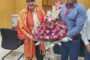 ITF DELEGATION FROM LONDON VISTED NRMU(CR/KR) ON 14.03.2024 AT CSMT AND MET GS COM. VENU P. NAIR
