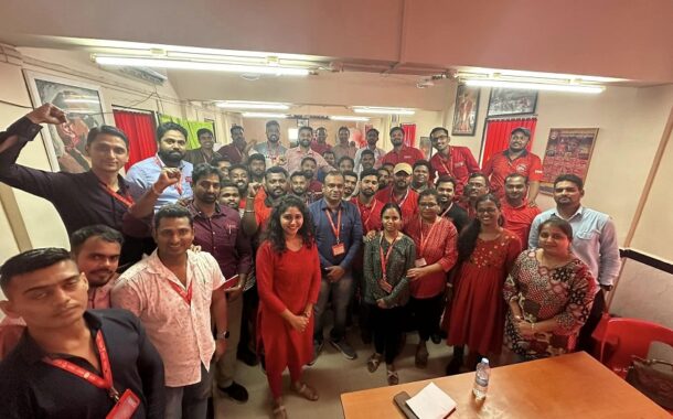 NRMU(CR) MUMBAI DIVISION HAS CONDUCTED YOUTH CONVENORS MEETING ON 10.04.2024 AT UNION HQ OFFICE MTN UNDER THE GUIDANCE OF GS COM. VENU P. NAIR