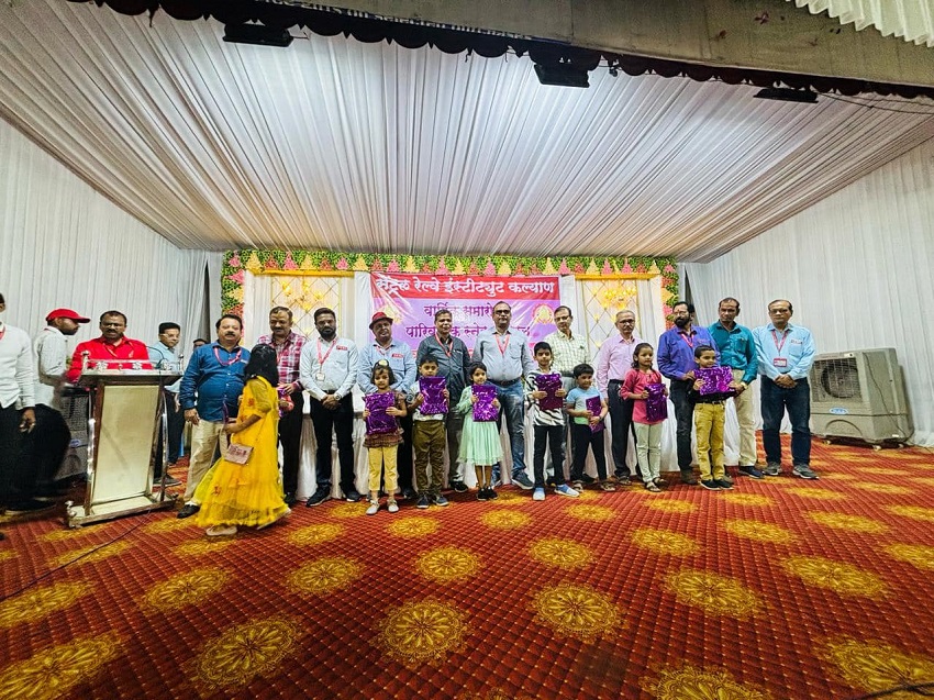 ANNUAL FUNCTION OF NRMU(CR) CENTRAL RAILWAY INSTITUTE, KALYAN HELD ON 12.04.2024 IN THE AUGUST PRESENCE OF GS COM. VENU P. NAIR