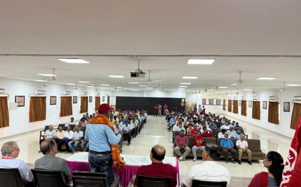 INTERACTION MEETING HELD BETWEEN GS/NRMU(CR/KR) COM. VENU P NAIR AND SSE's/JE OF MATUNGA W/SHOP ON 09.05.2024