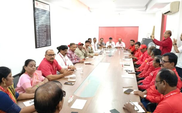 CRECCS 1ST BAORD MEETING OF 2024-2029 HELD ON 10/12/2024 AT BYCULLA HQ OFFICE IN THE AUGUST PRESENCE OF COM. VENU P NAIR
