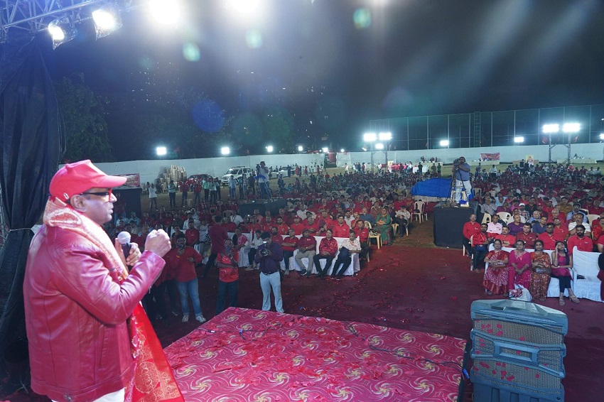 नॅशनल  रेल्वे मजदूर यूनियन- मुंबई डिवीज़न द्वारा दिनांक 07.05.2025 को कामगार भवन, परेल में  मुख्य  अतिथि महामंत्री कॉम. वेणु पी नायर जी के उपस्थिति में 