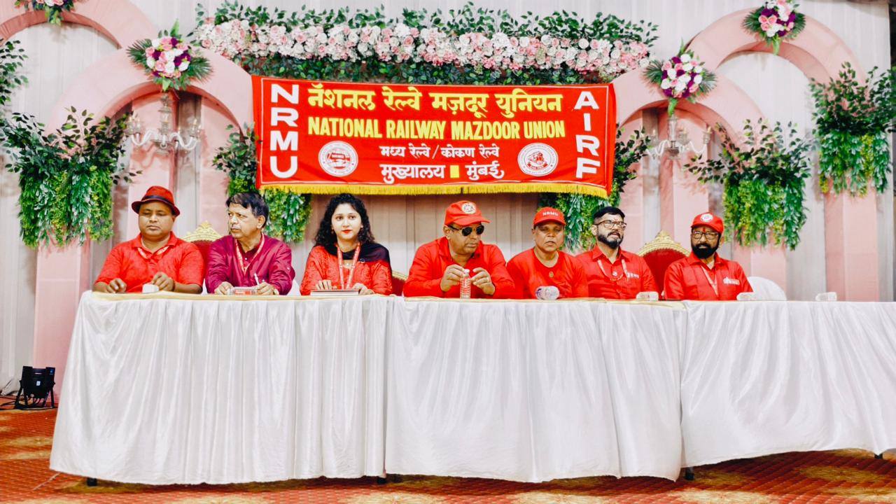 NRMU (CR/KR) CELEBRATED INTERNATIONAL WORKERS DAY AND MAHARASHTRA DAY JOINTLY AT KALYAN RAILWAY INSTITUTE IN THE AUGUST PRESENCE OF GS COM. VENU P NAIR ON 01.05.2025