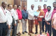 ON 13.02.2026 NRMU DELEGATION HAD COURTESY CALL TO MEET PCOM CENTRAL RAILWAY SHRI S.S. GUPTA