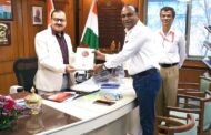 ON 17.02.2026 NRMU-KRCL DELEGATION LED BY GS COM. VENU P. NAIR HAD COURTESY CALL TO MEET WITH CMD-KRCL