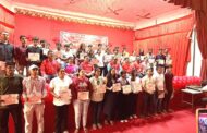 दिनांक 05 मार्च 2026 को कृष्णचंद्र सभागृह, भुसावल में ईसीसी सोसाइटी द्वारा मेधावी विद्यार्थियों के लिए भव्य शैक्षणिक पुरस्कार वितरण समारोह का आयोजन किया गया जिसमे नेशनल रेलवे मजदूर यूनियन के आदरणीय महामंत्री कामरेड वेणु पी. नायर जी विशेष रूप से उपस्थित रहे|