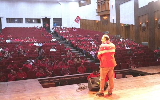 ON 24.03.2026 THE ZONAL COMMERCIAL CONFERENCE OF CENTRAL RAILWAY ORGANIZED BY NRMU(CR/KR) UNDER THE LEADERSHIP OF GS COM. VENU P. NAIR