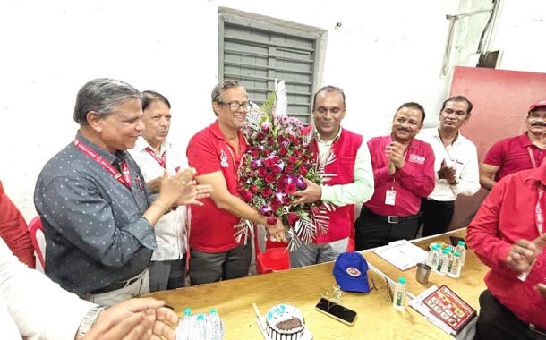 दिनांक 06/03/2026 को कल्याण में ऑर्डिनेशन की मीटिंग आदरणीय महामंत्री कॉमरेड वेणु पी. नायर जी की अध्यक्षता में शाम 7:30 बजे शुरू हुई।