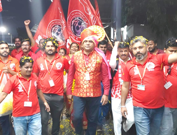 A GRAND AGM OF MIRAJ BRANCH WAS CONDUCTED ON 23.03.2026 ON THE OCCASSION OF SHAHEED DIWAS, REMEMBERING THE SUPREME SACRIFICE OF COM. BHAGAT SINGH AND OTHERS MARTYRS.