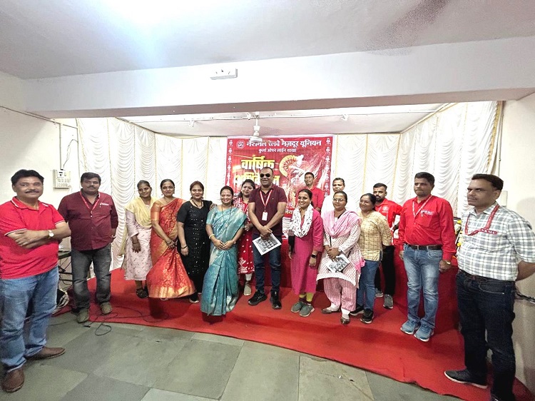 AGM NOF NRMU (CR/KR) KURLA OPEN LINE BRANCH WAS HELD ON 27.02.2026 IN THE AUGUST PRESENCE OF COM. VENU P NAIR