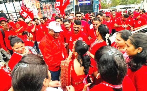 दिनांक 30 मार्च 2026 को नेशनल रेलवे मजदूर यूनियन, मनमाड की ओपन लाइन एवं कारखाना शाखा का संयुक्त अधिवेशन भव्य और उत्सवपूर्ण माहौल में सफलतापूर्वक संपन्न हुआ।