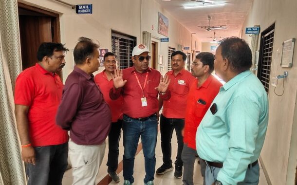 18.06.2026 को आदरणीय महामंत्री कामरेड वेणु पी. नायर जी द्वारा भुसावल मंडल के का खंडवा दौरा किया गया और साथ ही खंडवा के यूनियन के पदाधिकारीयों के साथ सफलतापूर्वक बैठक संपन्न की गयी |