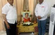 ON 25.06.2026 GS/NRMU COM. VENU P. NAIR VISITED THE RESIDENCE OF COM. RAJA SHRIDHAR TO OFFER HIS HEARTFELT CONDOLENCES ON THE SAD DEMISE OF HIS WIFE