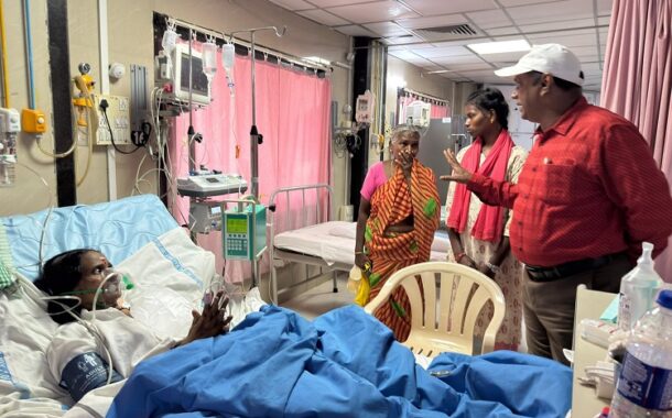 GS COM. VENU P. NAIR VISITED BYCULLA RAILWAY HOSPITAL ON 08.06.2026