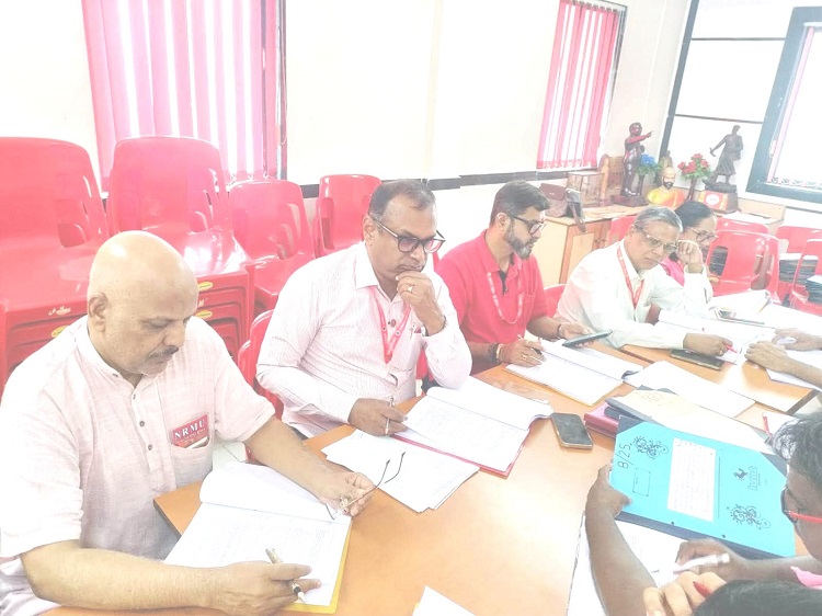 PREPARATORY MEETING OF HQ PNM HELD ON 30.06.2026 AT MATUNGA UNION HQ OFFICE.