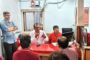 On 8 July 2026, Com. Venu P. Nair, General Secretary, NRMU, visited the residence of Com. Rohidas Gharat (Ex-Chairman, Panvel Branch) at Karanjadi, Panvel, at 10:30 p.m. to express his heartfelt condolences on the sad demise of Com. Rohidas Gharat's beloved wife.