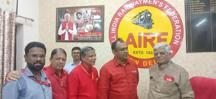 NRMU-CR/KR DELEGATION AT AIRF HEADQUARTER, NEW DELHI ON 29.07.2026