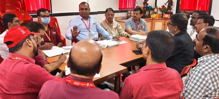 SECRETARIAT MEETING (STRENGTHENING NRMU, STRENGTHENING OUR UNITY!) HELD ON 21.08.2026 AT UNION HQ OFFICE MATUNGA