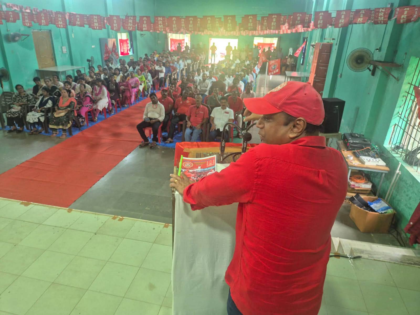 THE AGM OF NRMU (KRCL) KARWAR BRANCH WAS SUCCESSFULLY HELD ON 03.08.2026 IN COMMUNITY HALL, KARWAR