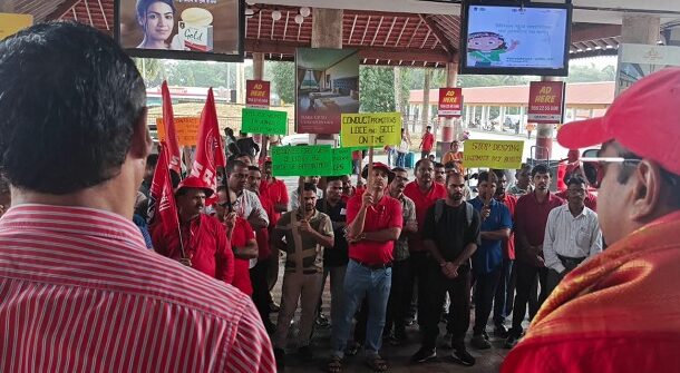 MASSIVE OPEN MEETING HELD ON 03.08.2026 NEAR MADGAON BY NRMU(CRKCL) TEAM LED BY GS COM. VENU P. NAIR JI