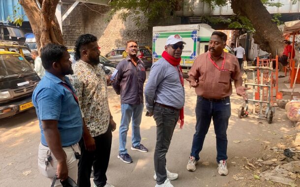 आज दिनांक 19.10.2026 को दादर इंस्टीट्यूट के स्थानांतरण हेतु प्रस्तावित स्थल का महामंत्री कॉम वेणु पी नायर जी और NRMU प्रतिनिधिमंडल द्वारा निरीक्षण किया गया |