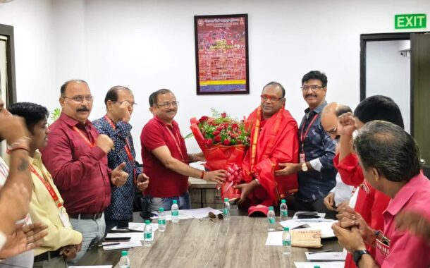 THE CRECC SOCIETY'S BOARD MEETING WAS HELD ON 27.09.2026 IN THE AUGUST PRESENCE OF GS COM. VENU P. NAIR JI