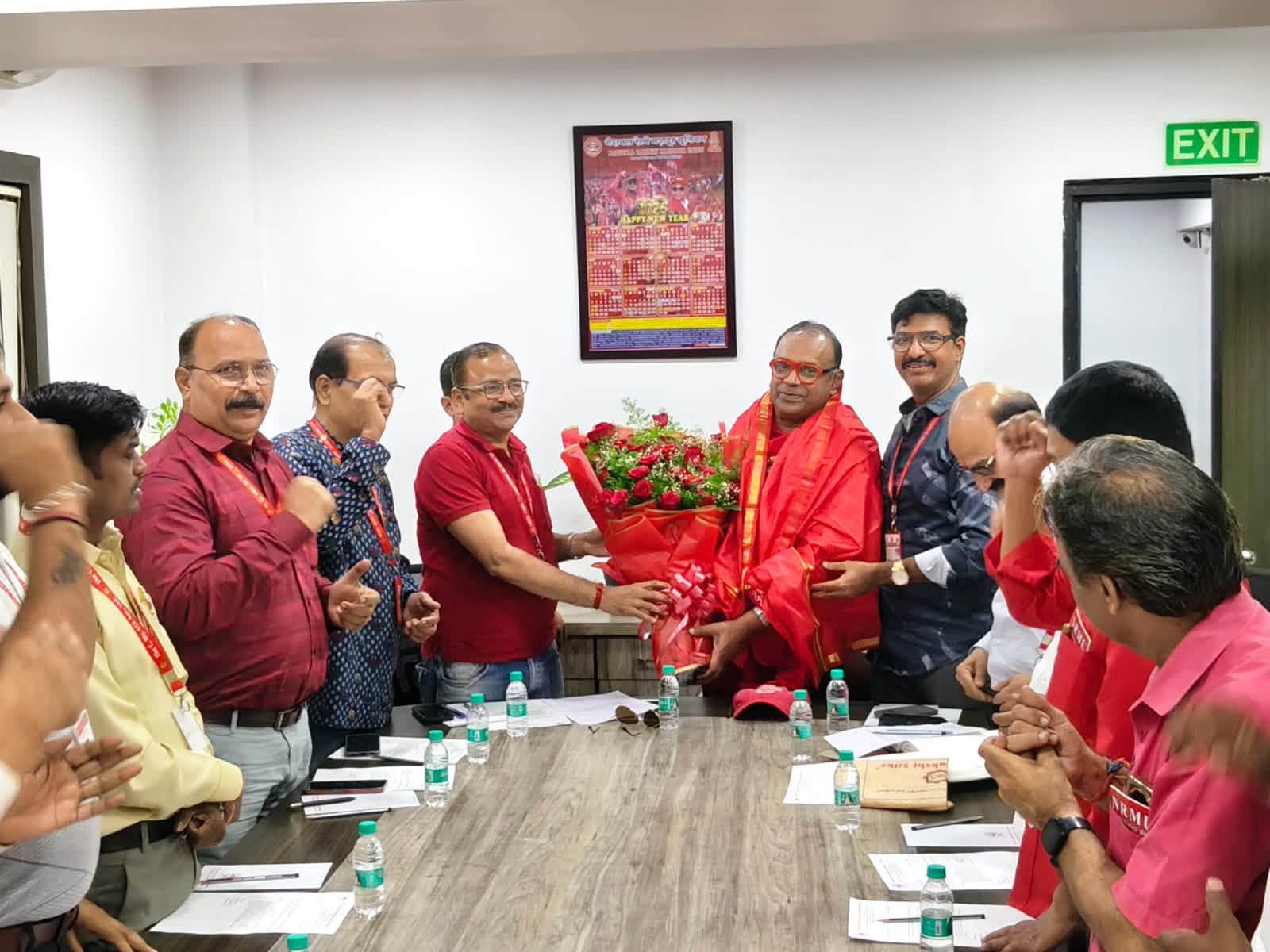 THE CRECC SOCIETY'S BOARD MEETING WAS HELD ON 27.09.2026 IN THE AUGUST PRESENCE OF GS COM. VENU P. NAIR JI