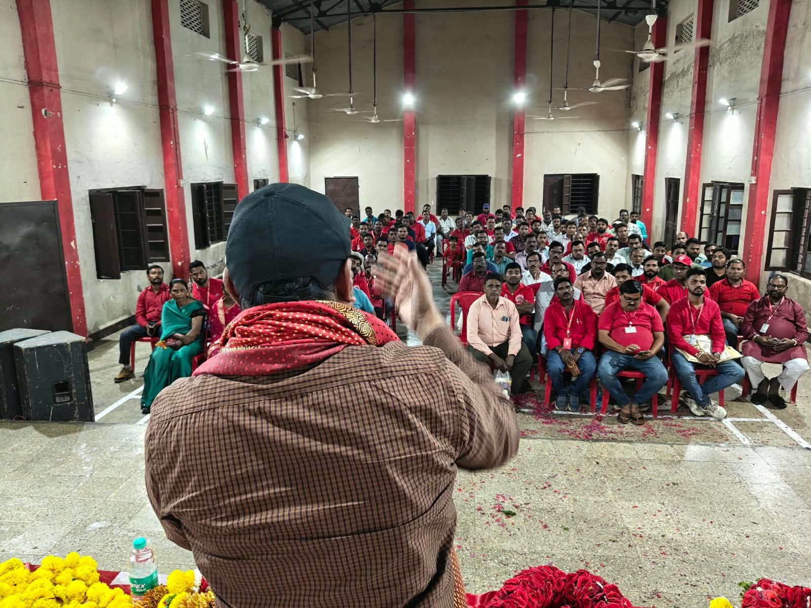 AN ACTIVIST MEETING WAS HELD ON 11.09.2026 AT RAILWAY INSTITUTE, MIRAJ AT 20.00 HRS WITH ENTHUSIASTIC PARTICIPATION OF MEMBERS.