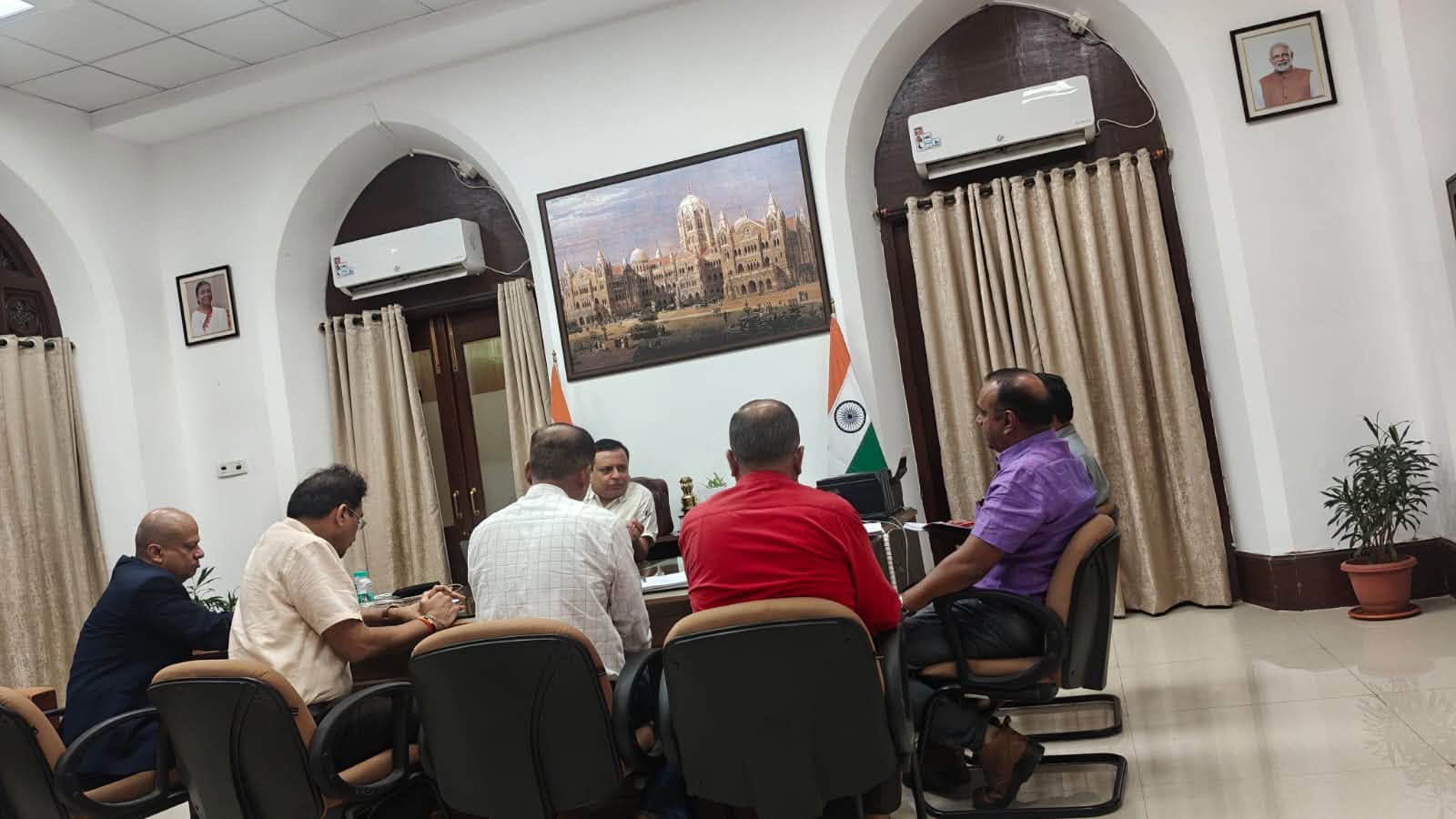 ON 07.09.2026 A MEETING WAS HELD WITH PCPO AT 11.00 HRS IN HIS CHAMBER REGARDING THE IMPORTANT ISSUE OF RELEASING POINTSMAN STAFF FROM SUR/PA TO THE CCTC panel.