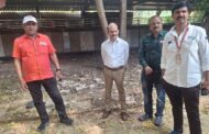 ON 12.10.2026 GS COM. VENU P. NAIR JI ALONGWITH CRECCS OFFICIALS INSPECTED THE NEW NEW BUILDING AND PREMISES OFFERED BY DVISIONAL ADMINISTRATOR FOR CRECC SOCIETY OFFICE AGRA BRANCH.